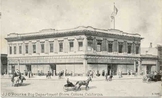 Postcard of O'Rourke Department Store