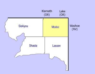 Map of Neighboring
              Counties